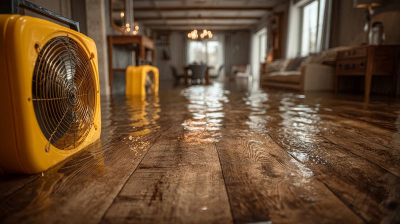 Crawlspace Water Cleanup detail